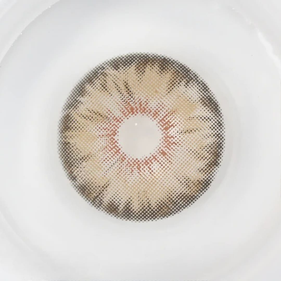 Lente De Contato Coloridas Siri | Pupila reduzida Efeito Natural