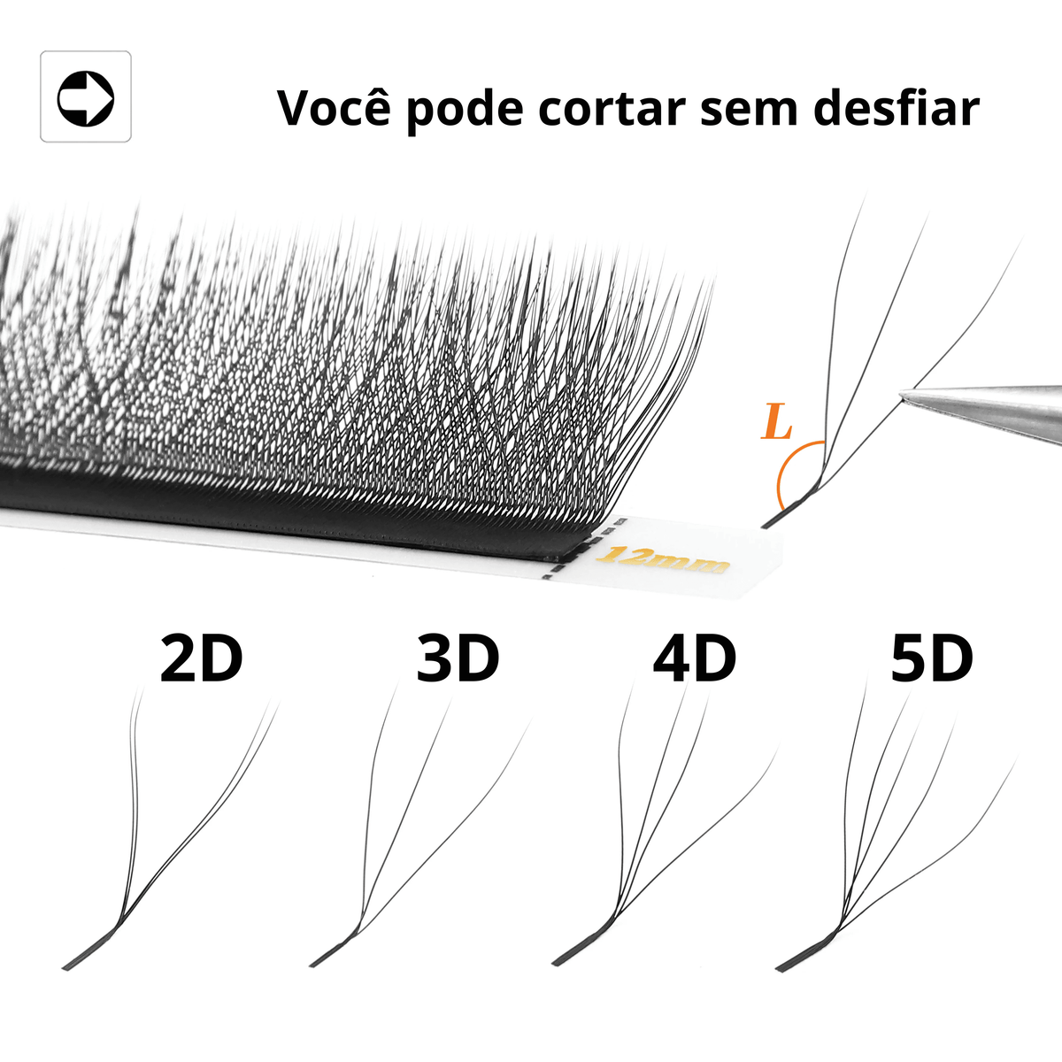 Extensão de Cílios Naturais Suaves