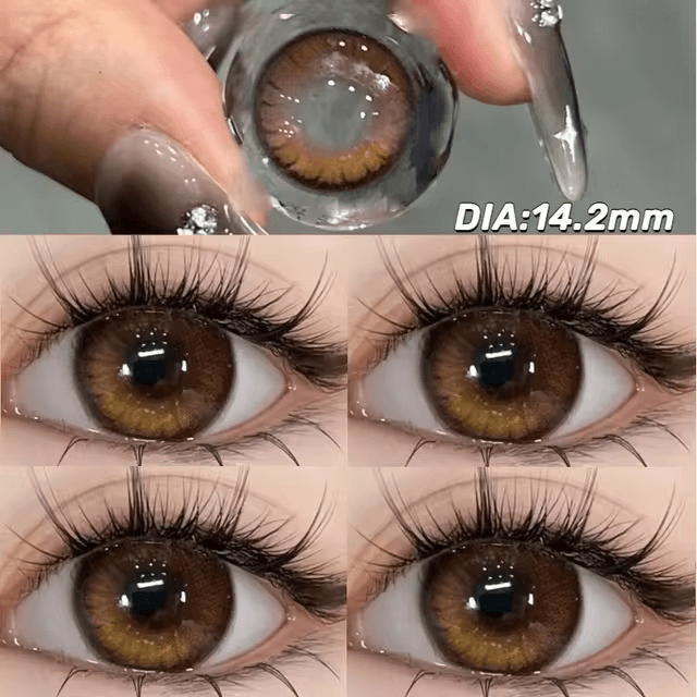 Lentes de Contato Coloridas Natural Pupils 2 | 1 Ano de Uso