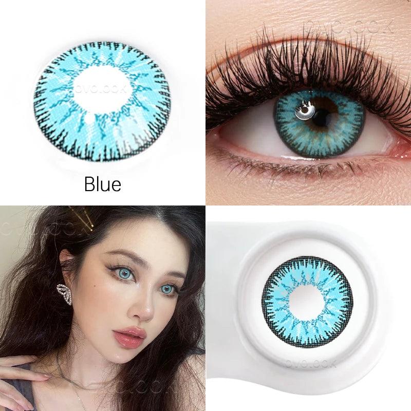 Lentes de Contato Coloridas OVOLOOK para Fantasia Cosplay Halloween III