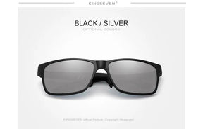 Kit Óculos de Sol Polarizado KINGSEVEN | Armação de Alumínio | Proteção UV400