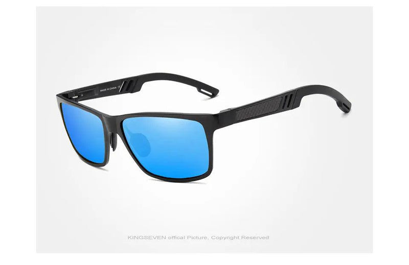 Kit Óculos de Sol Polarizado KINGSEVEN | Armação de Alumínio | Proteção UV400