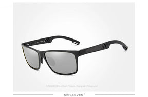 Kit Óculos de Sol Polarizado KINGSEVEN | Armação de Alumínio | Proteção UV400