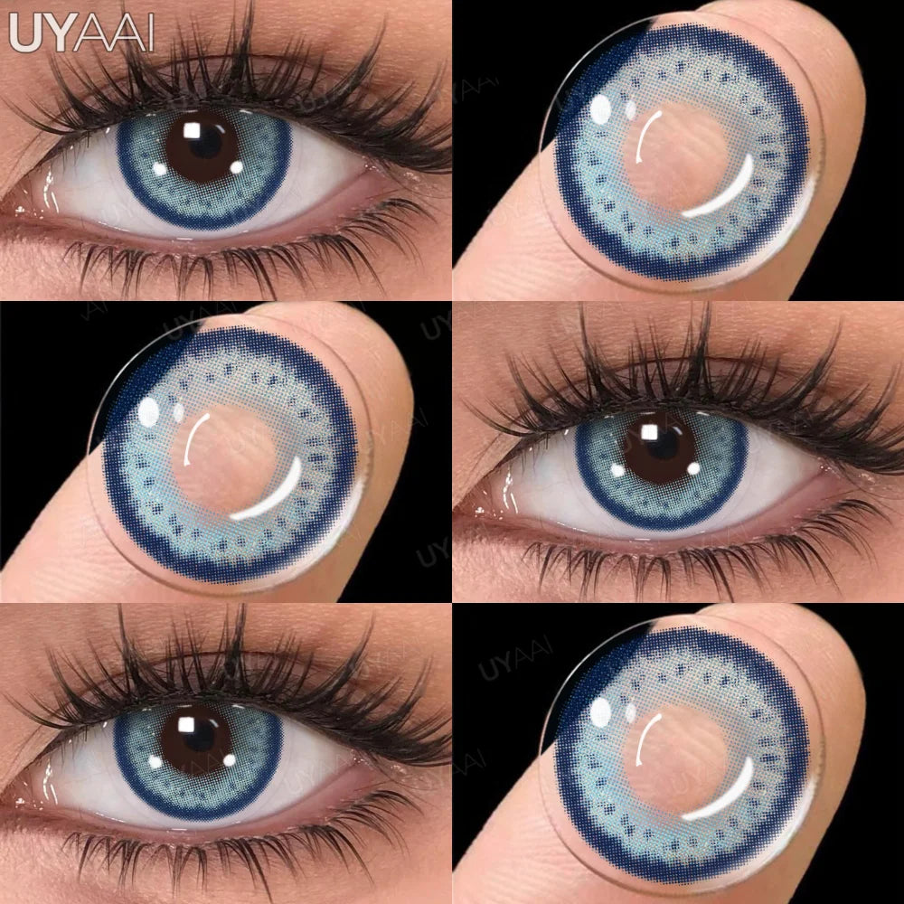Lente de Contato Colorida Azul Dolly House Blue