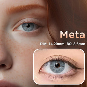 Lentes de Contato Coloridas com Grau VISUASHOW | 6 Meses de Uso