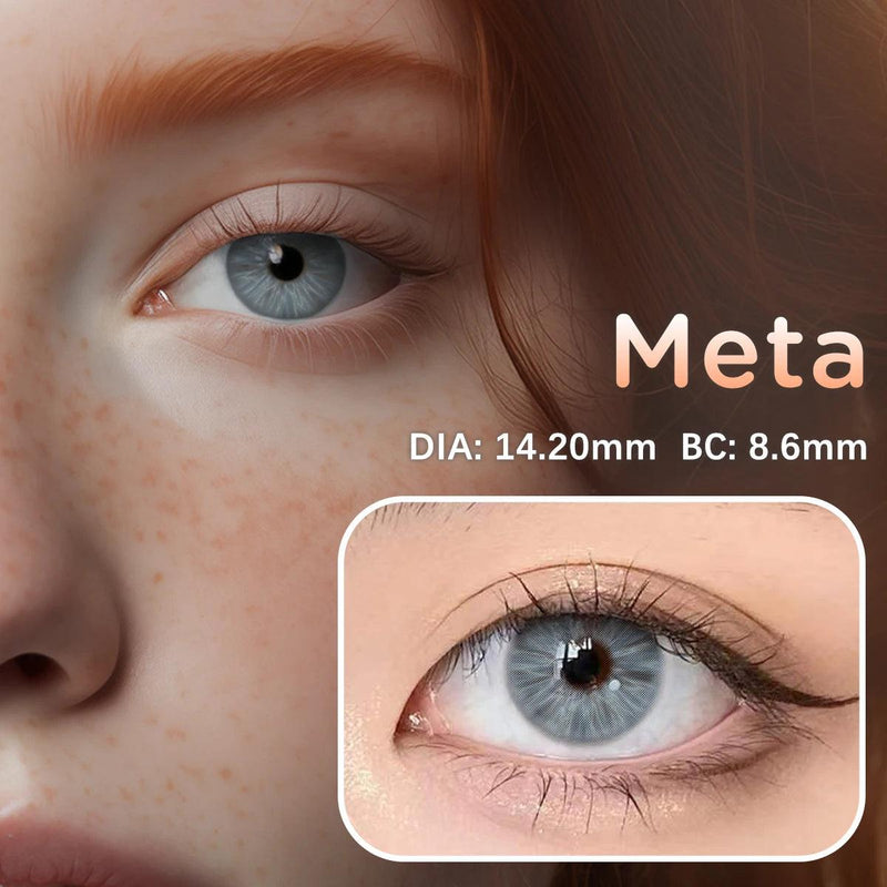 Lentes de Contato Coloridas com Grau VISUASHOW | 6 Meses de Uso