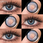 Lente de Contato Colorida Azul Mirage Blue
