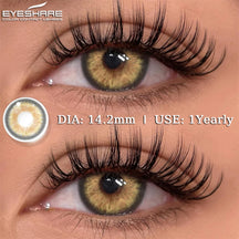 Lentes de Contato Coloridas Novo Olhar Olhos Naturais