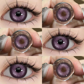 Lentes de Contato Coloridas Novo Estilo Olhos Naturais