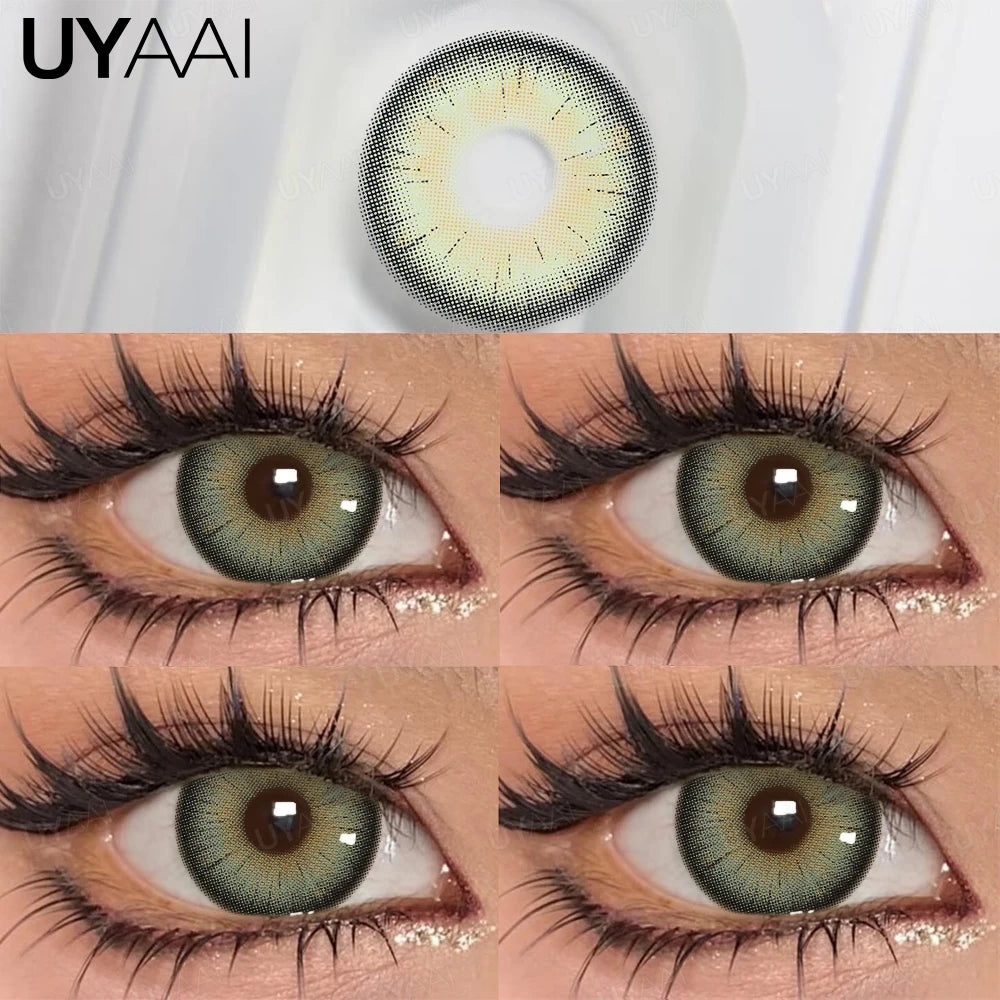 Lentes de Contato Coloridas Olhos de Cigana Olhos Naturais