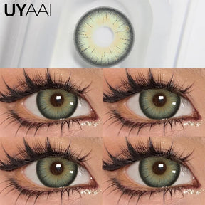 Lentes de Contato Coloridas Olhos de Cigana Olhos Naturais