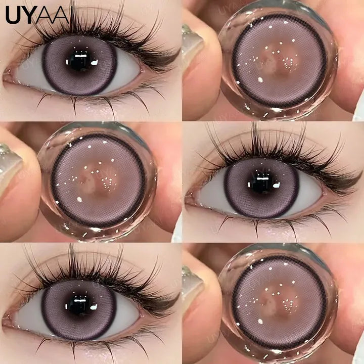 Lentes de Contato Coloridas Novo Estilo Olhos Naturais