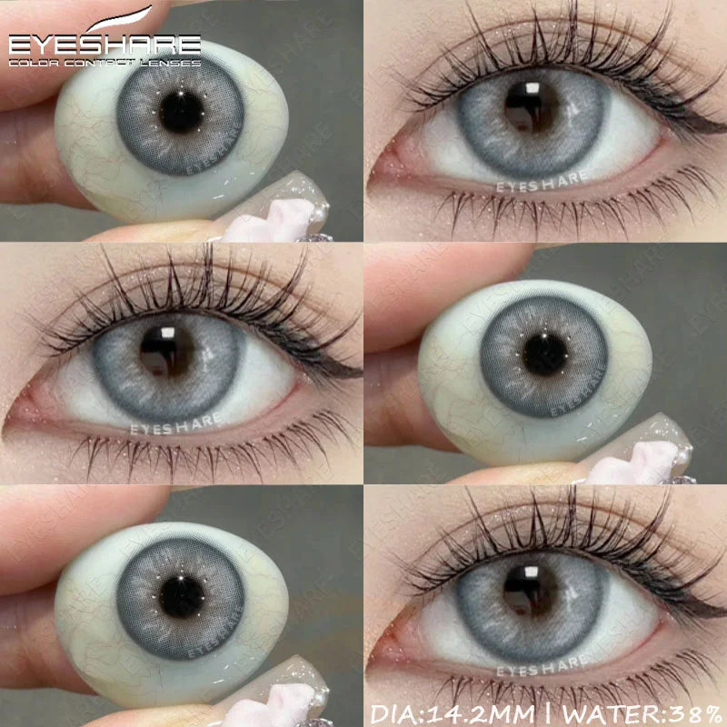 Lentes de Contato Coloridas Efeito Natural | Olhos Naturais