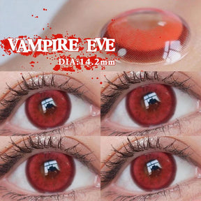 Lentes de Contato Coloridas para Halloween Fantasia Cosplay OVOLOOK