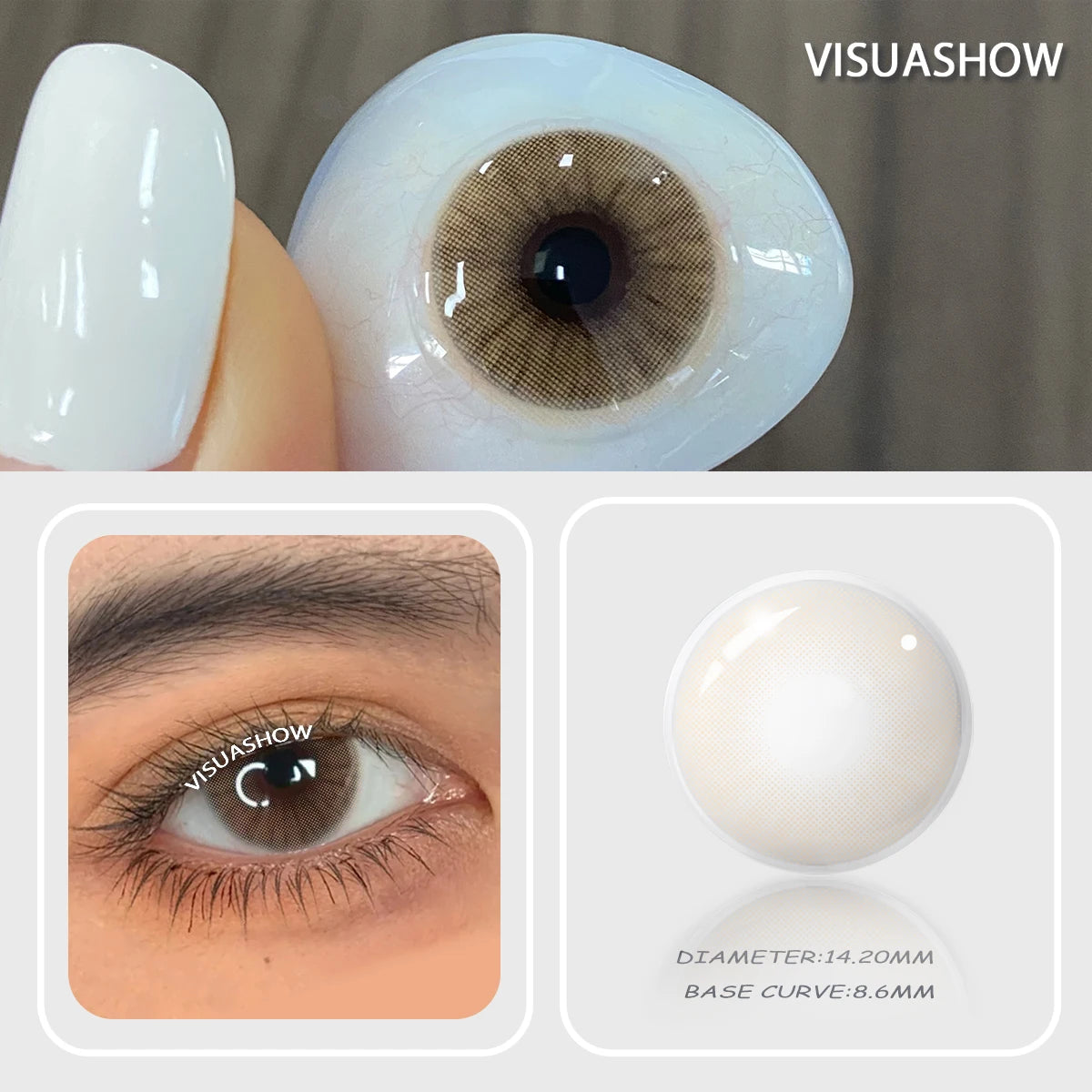 Lentes de Contato Lindos Olhos Naturais