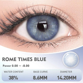 Lentes de Contato Coloridas Roman Times VisuaShow