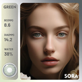 Lentes de Contato Coloridas Visuashow New Design Sora