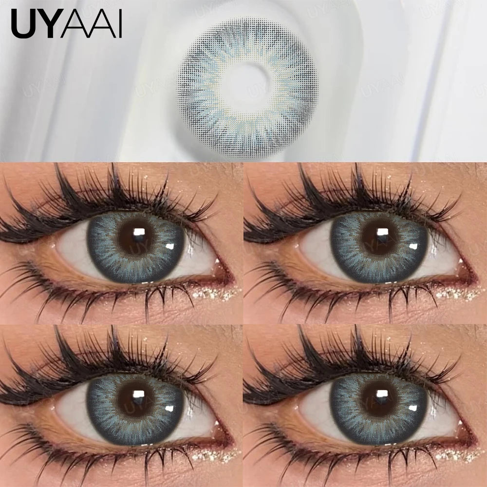 Lentes de Contato Coloridas Olhos de Cigana Olhos Naturais