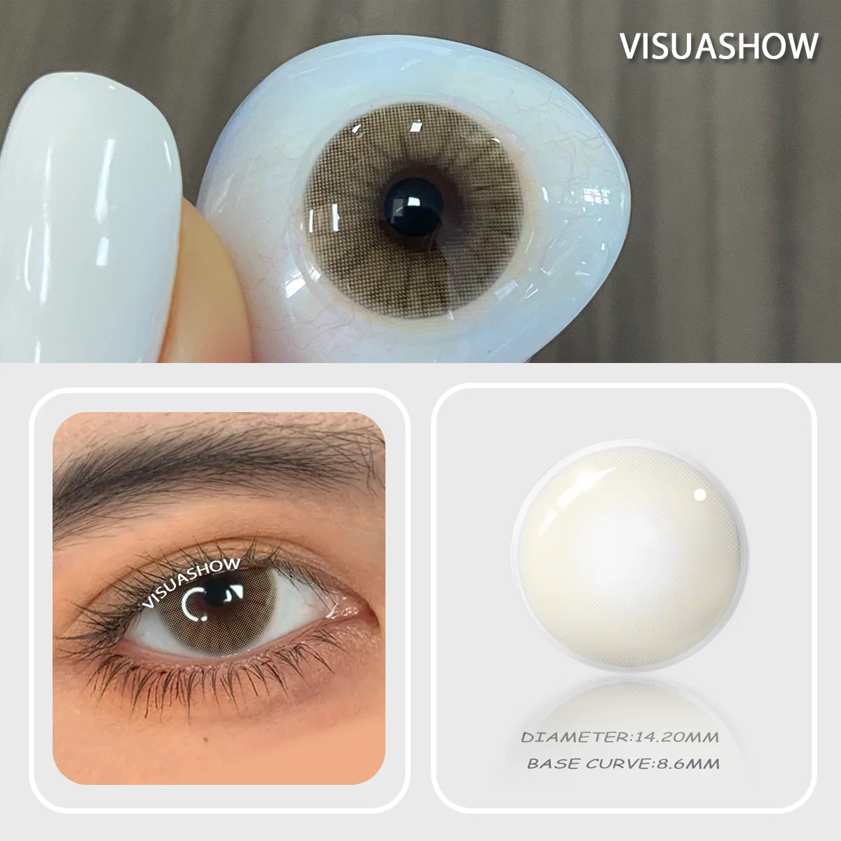 Lentes de Contato Lindos Olhos Naturais