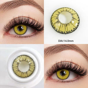 Lentes de Contato Coloridas para Halloween Fantasia Cosplay OVOLOOK
