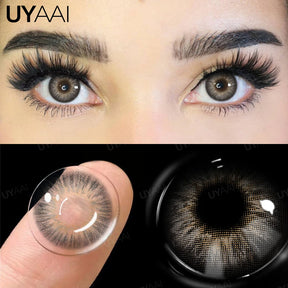 Lentes de Contato Coloridas Aparência Natural Olhos Naturais