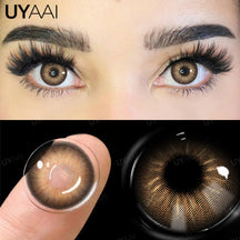 Lentes de Contato Coloridas Aparência Natural Olhos Naturais