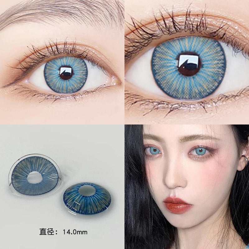 Lentes de Contato Coloridas para Halloween Fantasia Cosplay OVOLOOK