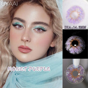 Lentes de Contato Coloridas Novo Estilo Olhos Naturais