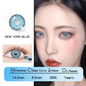 Lentes de Contato Coloridas para Halloween Fantasia Cosplay OVOLOOK