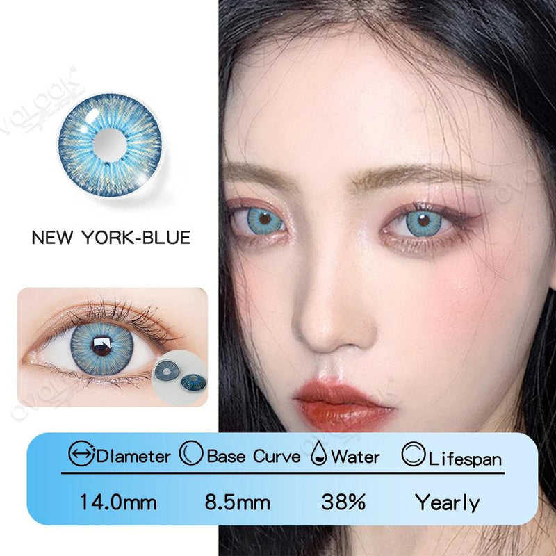 Lentes de Contato Coloridas para Halloween Fantasia Cosplay OVOLOOK