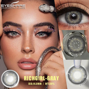 Lentes de Contato Coloridas Rich Girl Series