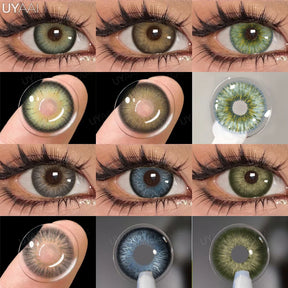 Lentes de Contato Coloridas Olhos de Cigana Olhos Naturais