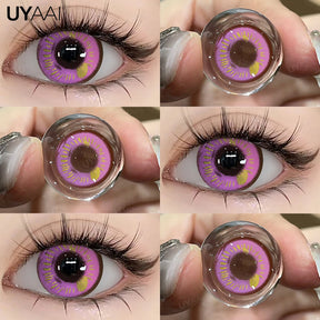 Lentes de Contato Coloridas Novo Estilo Olhos Naturais