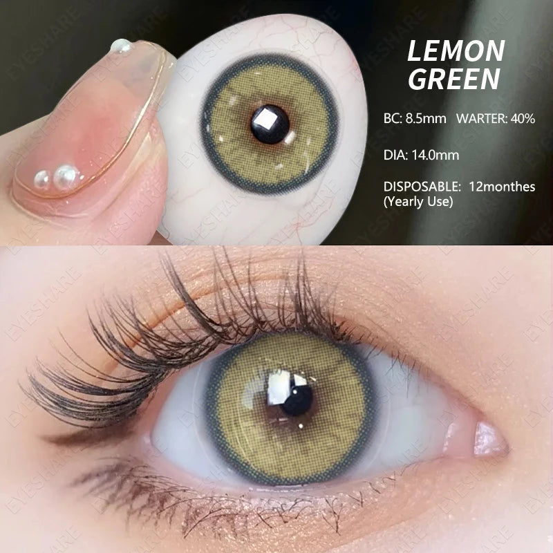 Lentes Coloridas Lemon Series
