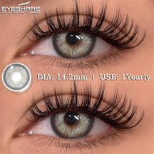 Lentes de Contato Coloridas Novo Olhar Olhos Naturais