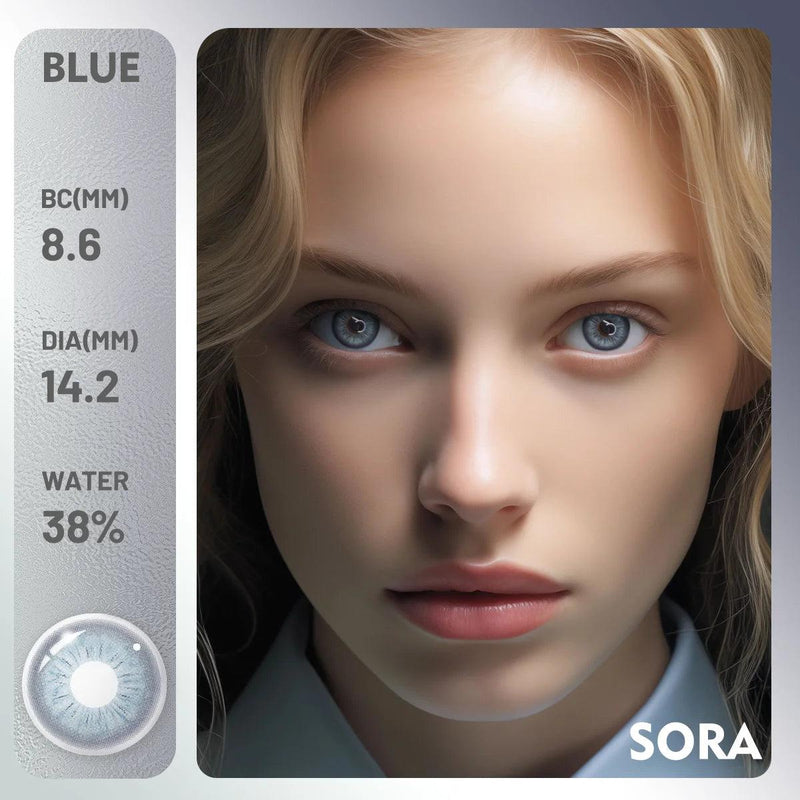 Lentes de Contato Coloridas Visuashow New Design Sora
