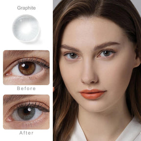 Lentes de Contato Coloridas Hidrocor Natural Pupil