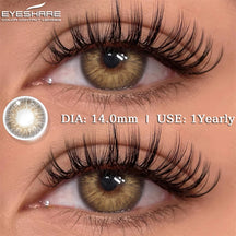 Lentes de Contato Coloridas Novo Olhar Olhos Naturais