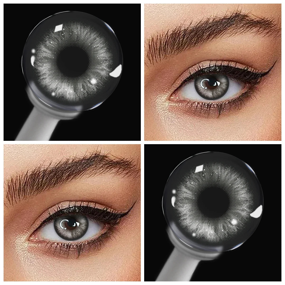Lentes de Contato Coloridas Fantasia/Cosplay Olhos Naturais