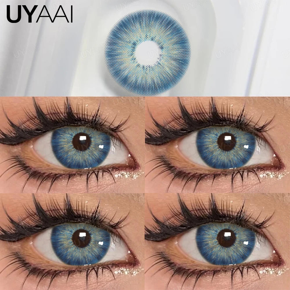 Lentes de Contato Coloridas Olhos de Cigana Olhos Naturais