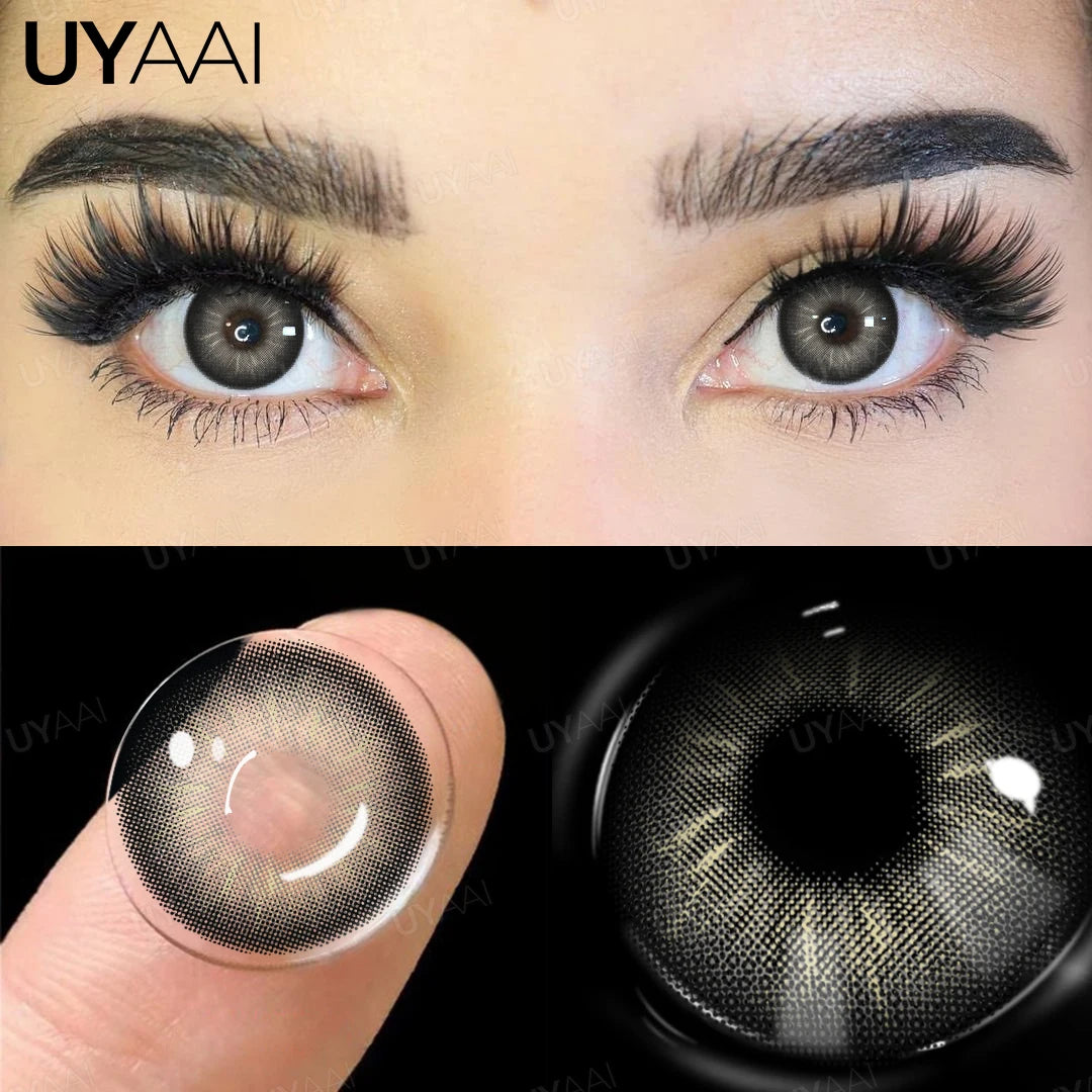 Lentes de Contato Coloridas Aparência Natural Olhos Naturais