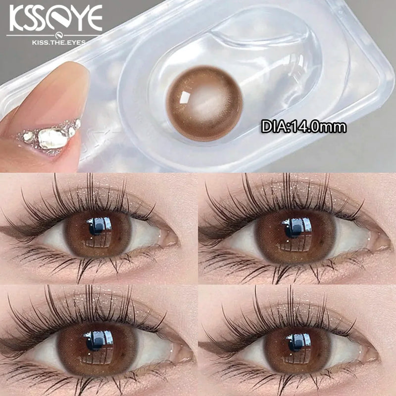 Lentes de Contato Colorida Chestnut Milk Coffee
