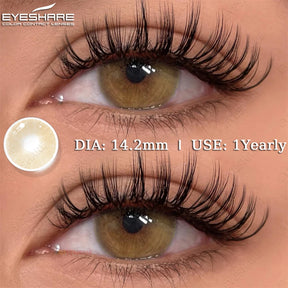 Lentes de Contato Coloridas Novo Olhar Olhos Naturais