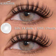 Lentes de Contato Coloridas Novo Olhar Olhos Naturais
