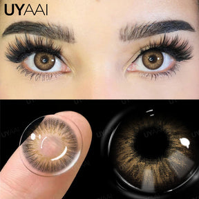 Lentes de Contato Coloridas Aparência Natural Olhos Naturais
