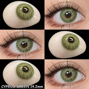 Lentes de Contato Coloridas Olhar Transcendente Olhos Naturais