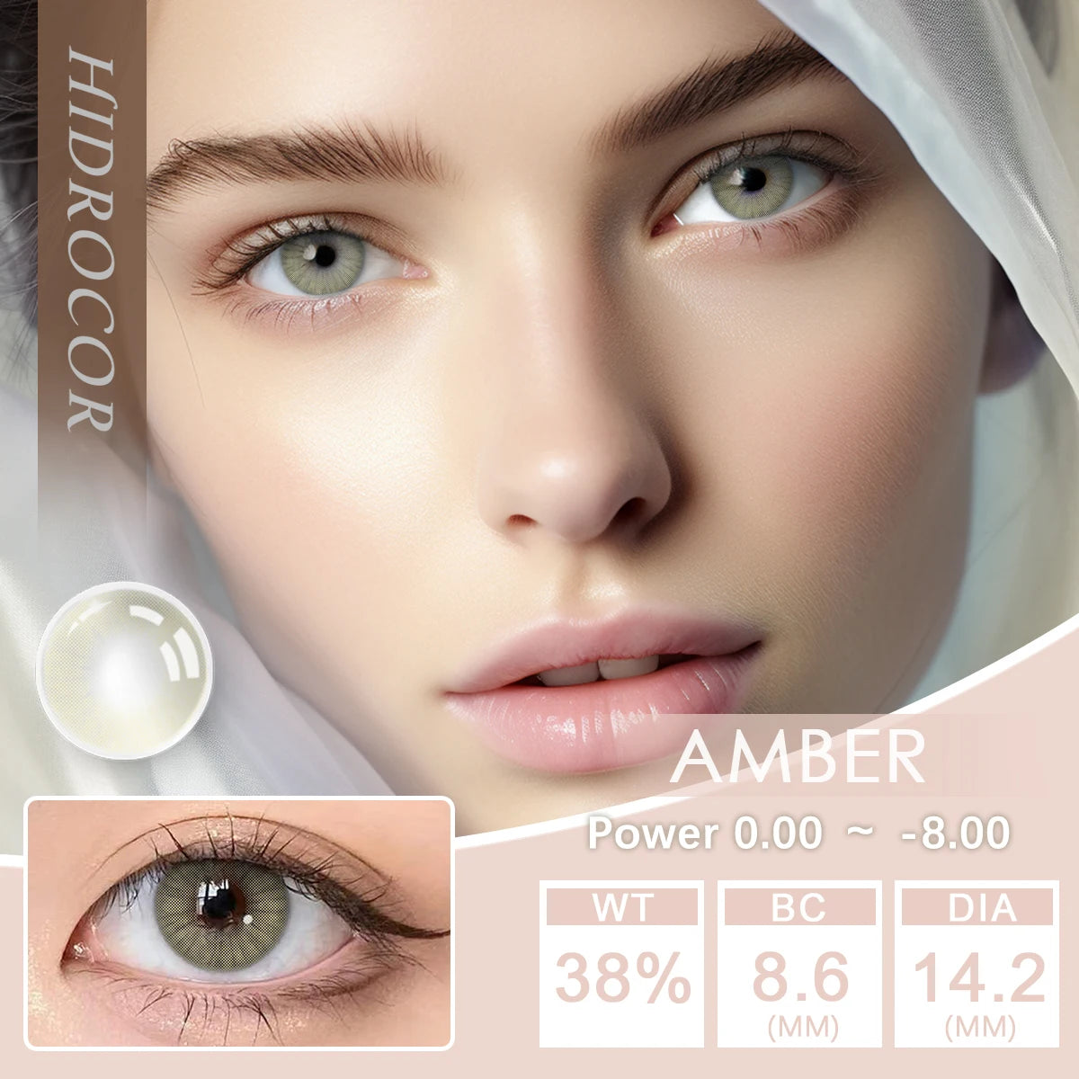 Lentes de Contato Lindos Olhos Naturais