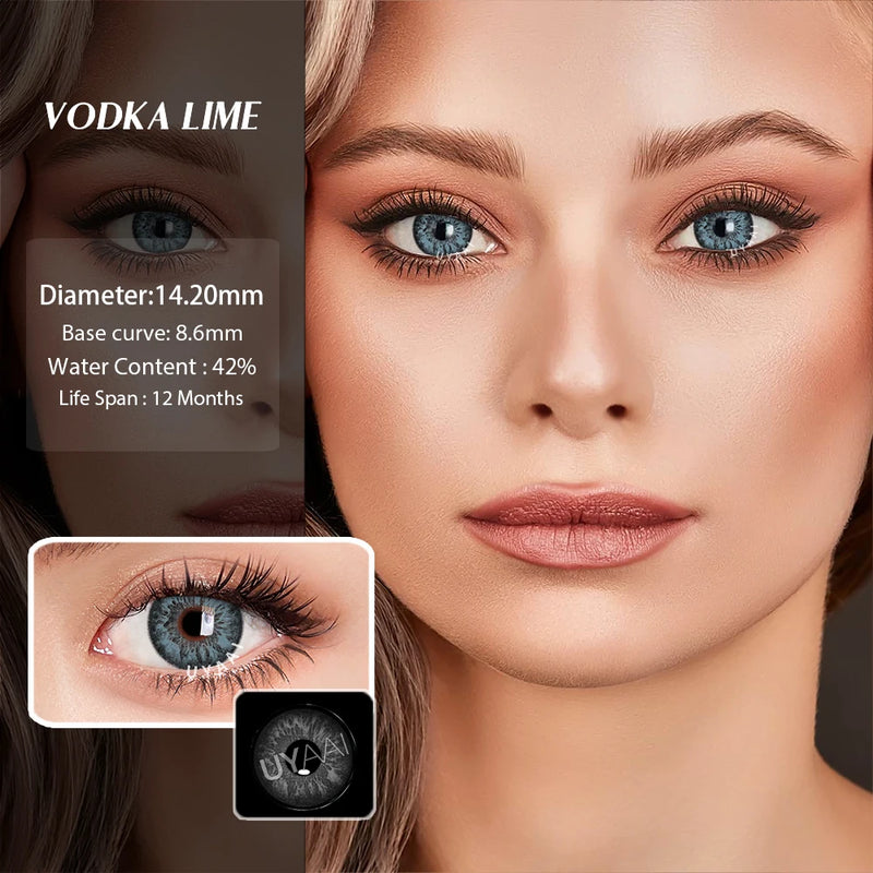 Lentes Coloridas Olhos Atraentes