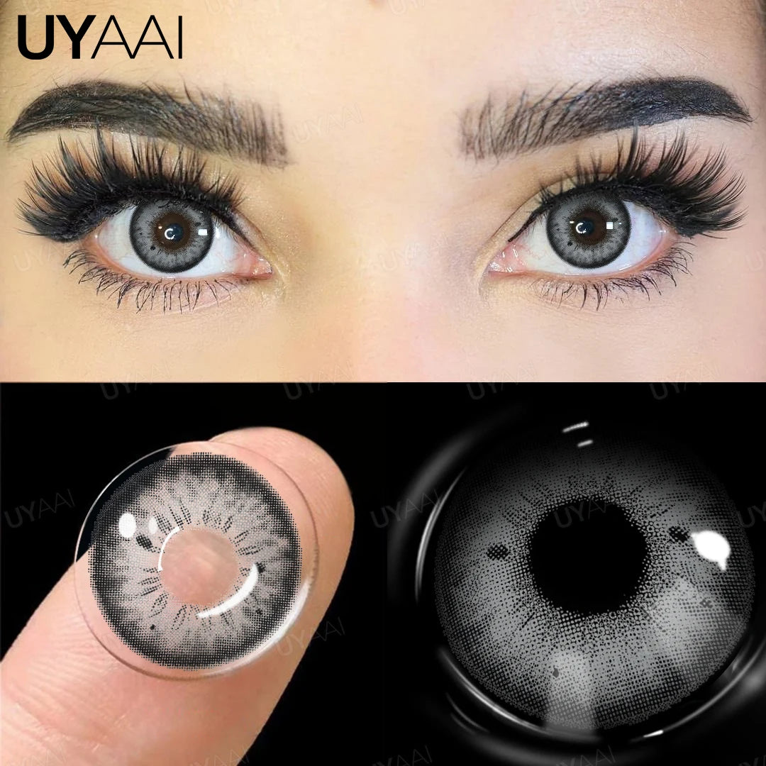 Lentes de Contato Coloridas Aparência Natural Olhos Naturais