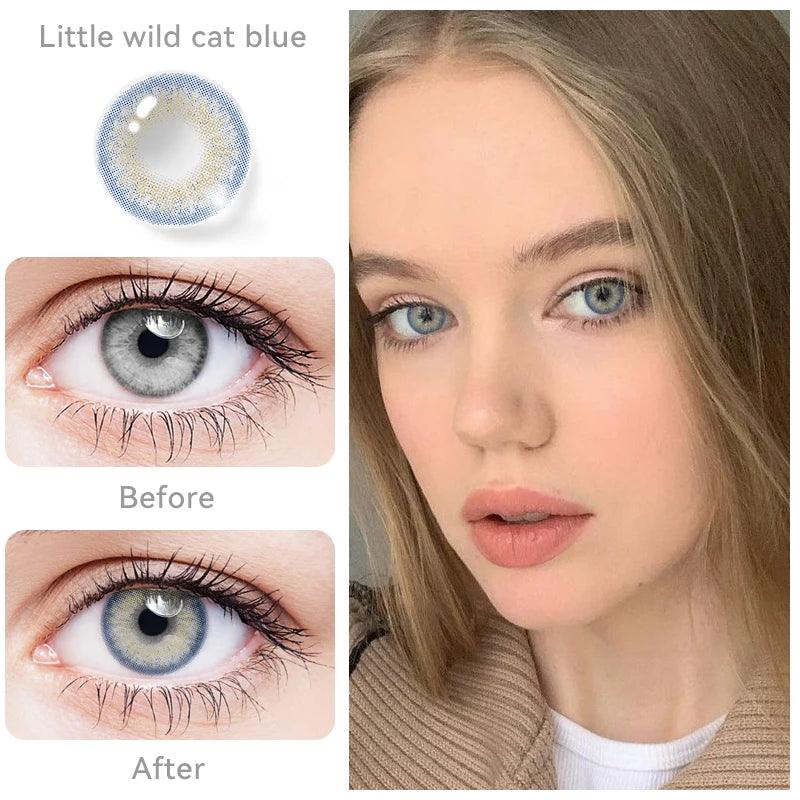 Lentes de Contato Coloridas Cat Series OvoLook